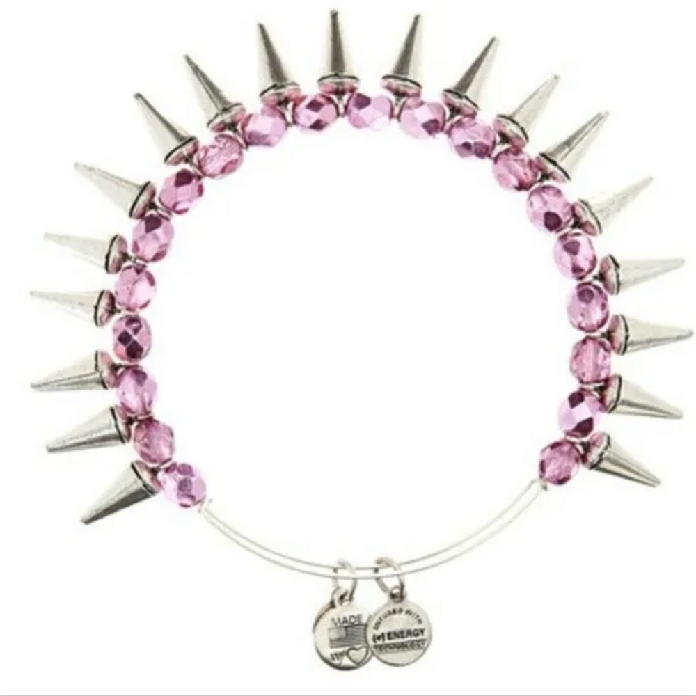 ALEX ANI SPIKE OF CREATIVITY BRACELET - MINT